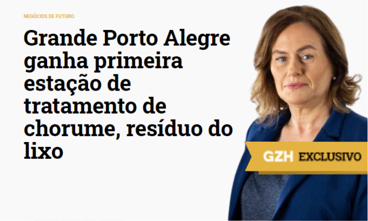 EGTE é destaque na mídia pelo pioneirismo no tratamento de chorume